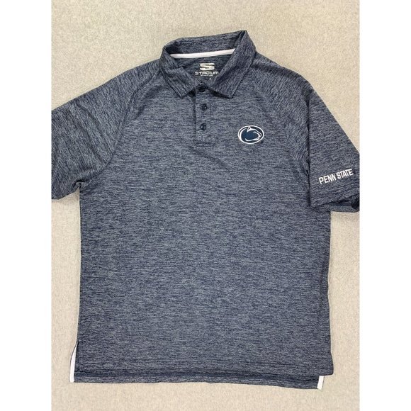 Stadium Athletics Blue Polo Shirt - Picture 1 of 11